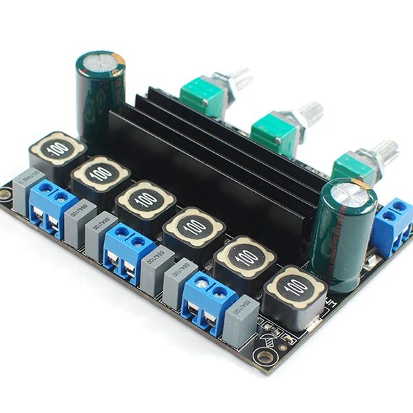 CIRMECH TPA3116 HIFI High-Power class d Digital 2.1 Amplifier board Stereo Input Stereo and Super bass Out 50W*2+100W*1