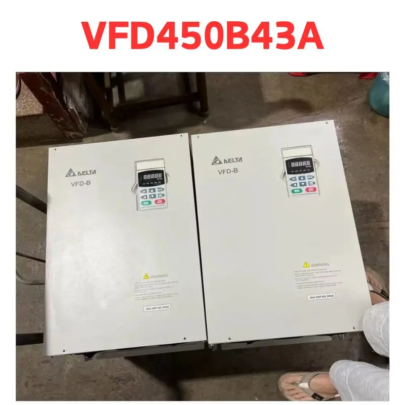 

second-hand inverter VFD450B43A, function well Tested well and shipped quickly