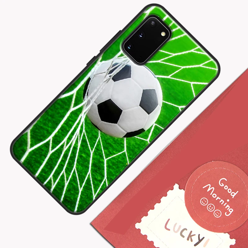 Football Soccer Ball Case For Samsung Galaxy S22 S21 S23 Ultra Note 20 S8 S9 S10 Note 10 Plus S20 FE Back Cover