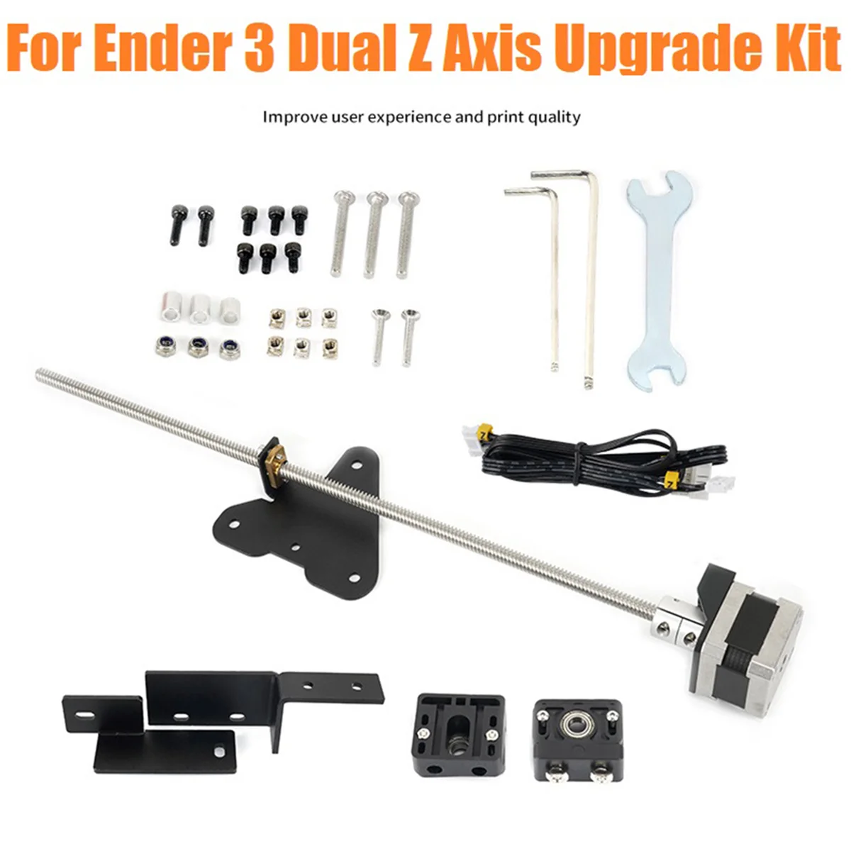 For Ender 3 Dual Z Axis Upgrade Kit with 42-34 Stepper Motor for Creality Ender 3/Ender 3S 3D Printer Accessories