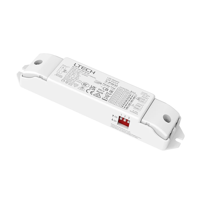 10W 12W 100mA-400mA 350mA-700mA CC Constant Current 0-10V/10VPWM/RX LED Driver LTECH 100-240V Dimming Lighting Transformer