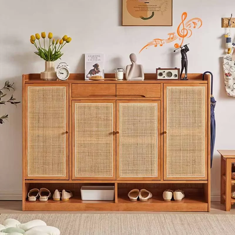Designer Modern Shoe Cabinet Nordic Adjustable Luxury Organizer Shoe Cabinets Narrow Wooden Meuble Chaussures Furniture Home