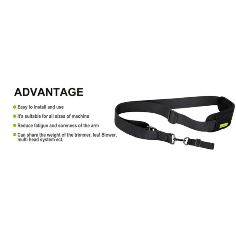 High Quality Single Shoulder Strap Part Padded Harness Single Shoulder Strap 1pc Trimmer Strap Easy To Install Outdoor
