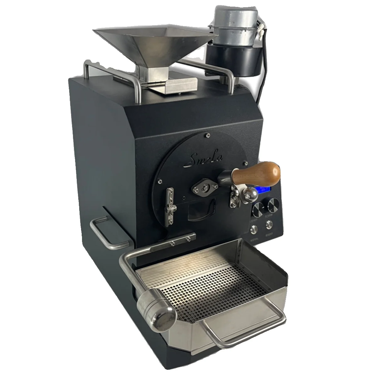 

Smola 300g Commercial and Home Use Coffee Roaster Electric Half Direct Fire Half Hot Air Gas Powered Roasting Machine