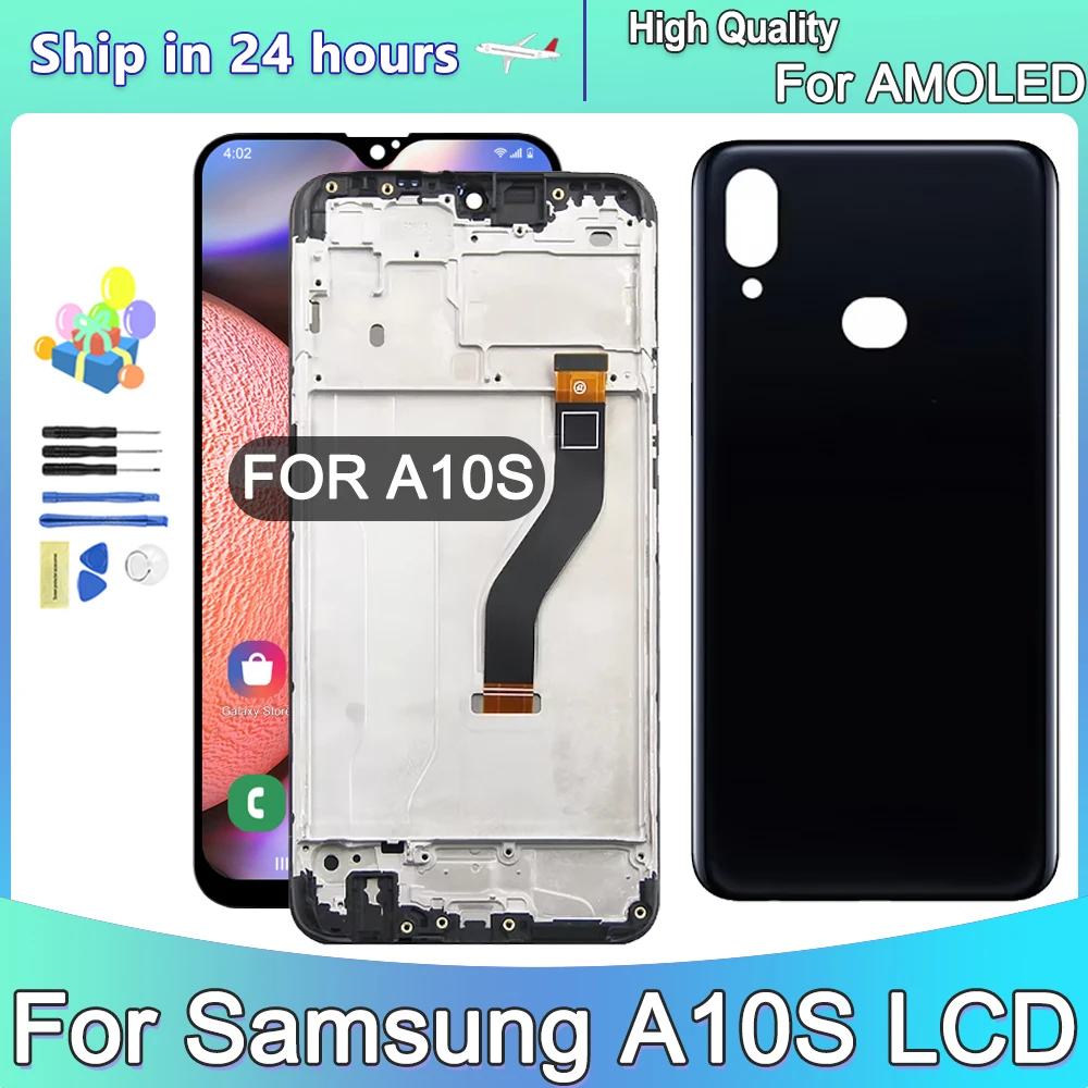 

6.2'' AMOLED Display for Samsung A10S A107/DS A107F A107FD A107M Full LCD Touch Screen Tested High Quality