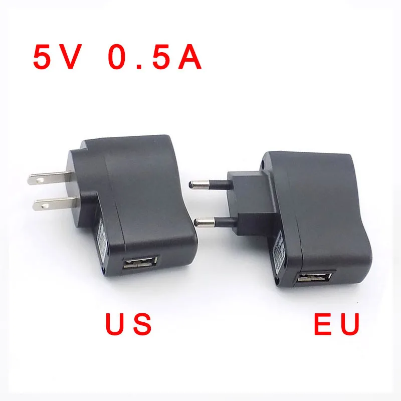 5V 0.5A 1A 2A 3A Micro USB Charger AC to DC Charging Universal USB Power Adapter Supply 100V-240V Output Phone Power Bank