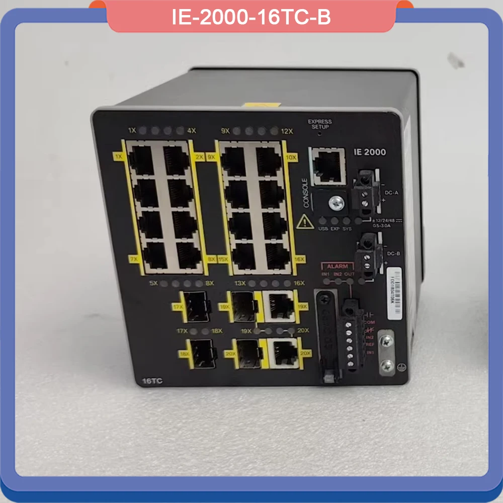 IE2000 Industrial Switch - IE-2000-16TC-B