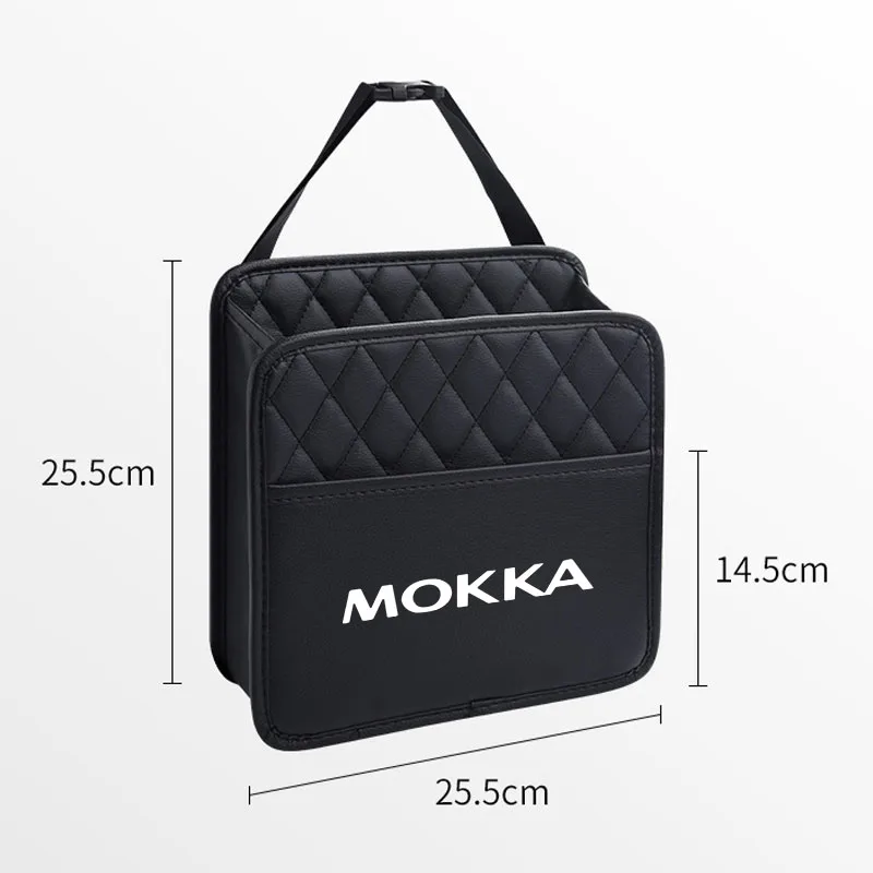 Car Rear Seat Back Storage Bag Organizer Multifunction for opel Mokka accessories Protectors for Trip Kids Travel Multi Hanging