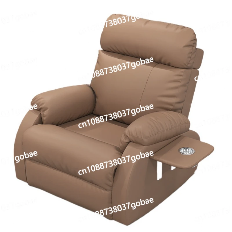 ZC Lazy Sofa High-End Barber Shop Chair Electric Put down Multifunctional Hair Salon Hair Cutting Special Chair