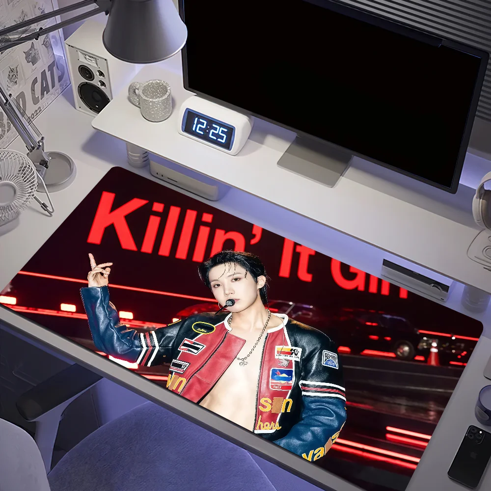 Image of Maus J It Pad Anti-Fray Home Custom Dancer Ergonomisches Büro Hope Rubber Girl Große Sängerin Schreibtischunterlage Tastatur PC Killin Rutschfest