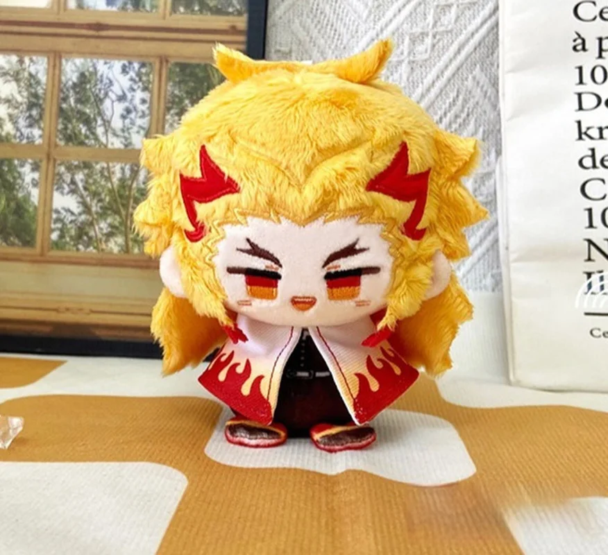 

Плюшевая игрушка «Истребитель демонов», 10 см, Митсури Канджо, Кёдзюро Ренгоку, Обай Игуро, с принтом, хлопковая кукла-брелок, милые аниме-плюшевые игрушки