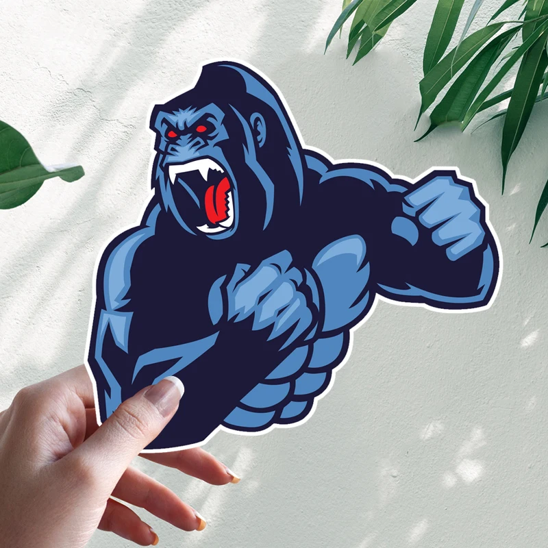 

10926# Angry Big Gorilla Vinyl Decal Car Sticker Waterproof Accessories Car Styling Car Accessories Pegatinas Para Coche