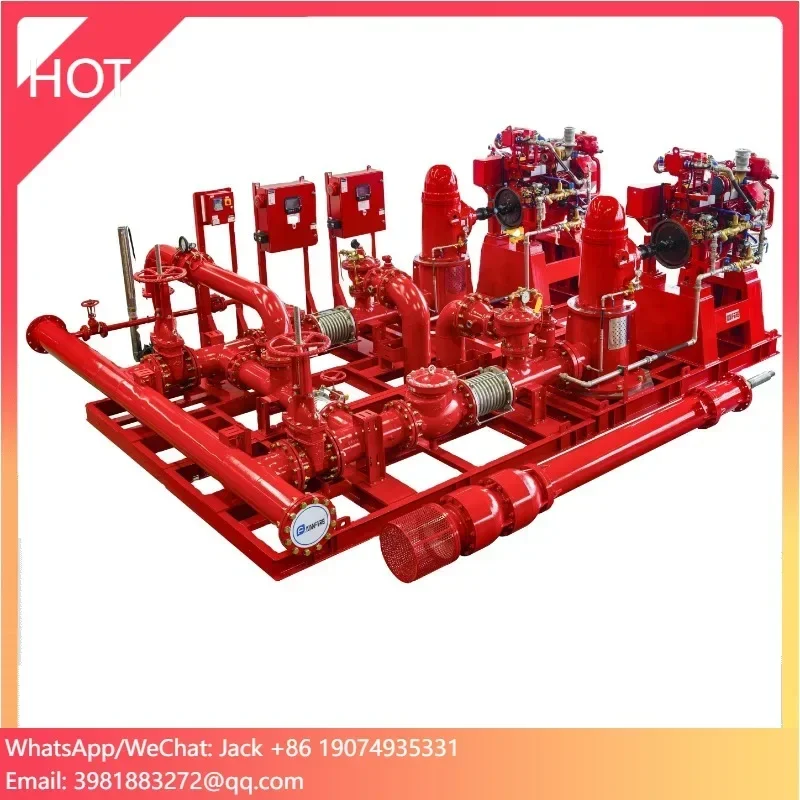 NMFIRE Split Casing Fire Pump Package System With And Demaas Engine