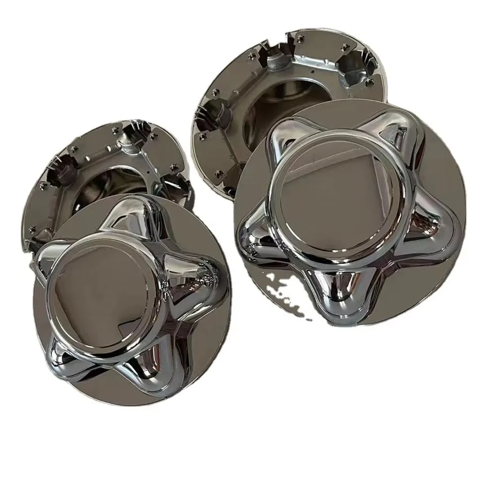 Wheel Hub Center Cap 4PCS 1997 to 2004 F-150 F150 for Ford Expedition Silver