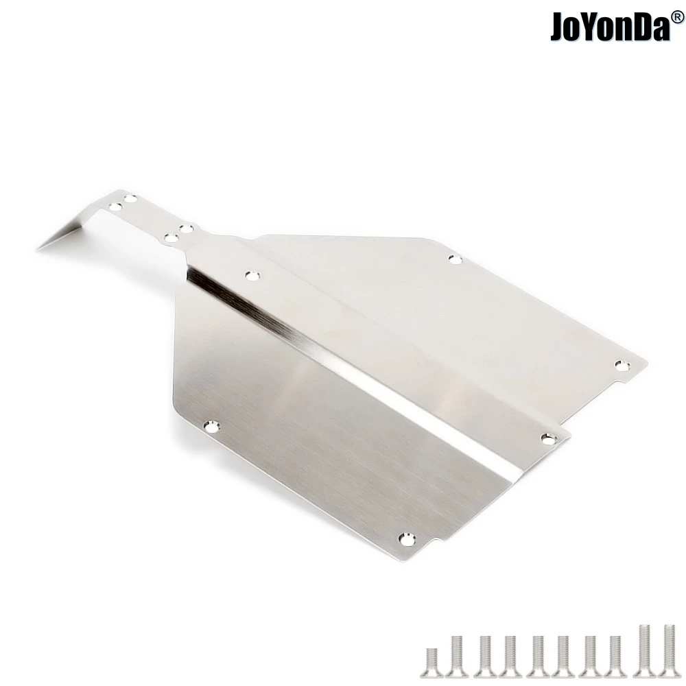 RVS Chassis Protector Guard Armor Skid Plate voor RC Auto 1/10 Team Losi Baja Rock Rey