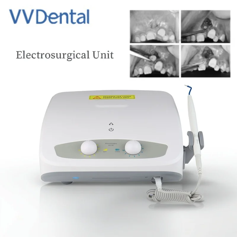 

VVDental ES-20 Dental портативный Электрохирургический высокочастотный Электрический хирургический Скальпель с 7 типами Hyperfine Electrosurg
