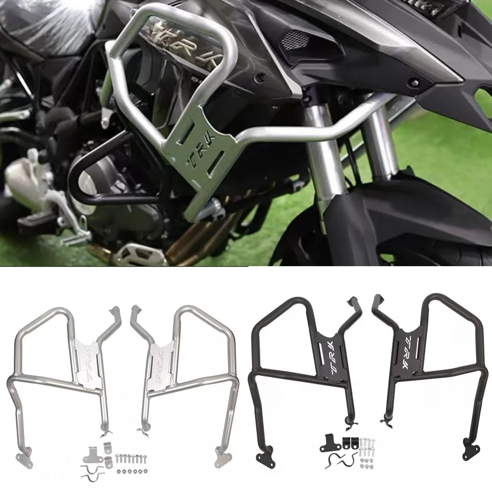 

Motorcycle Engine Guard Bumper Crash Bar For Benelli TRK502X TRK502 TRK 502X 502X TRK 502