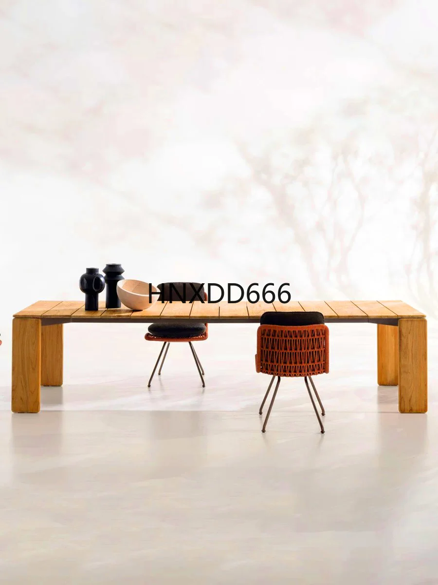 Balcony leisure single sofa coffee table combination rattan