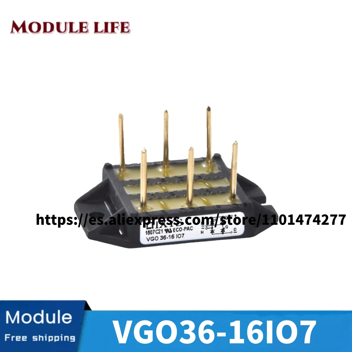 

VGO36-16IO7 IGBT Module