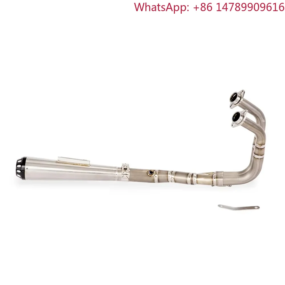 Factory Selling After Market Performance Motorcycle Exhaust Muffler Pipe System For 600cc Supersport Bike 2024, Racing Escape Pa