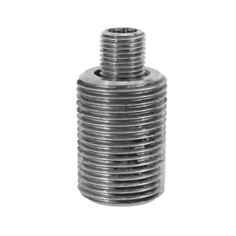 

Stainless steel double male thread adapter mechanical connection screw Precision hardware CNC turning processing