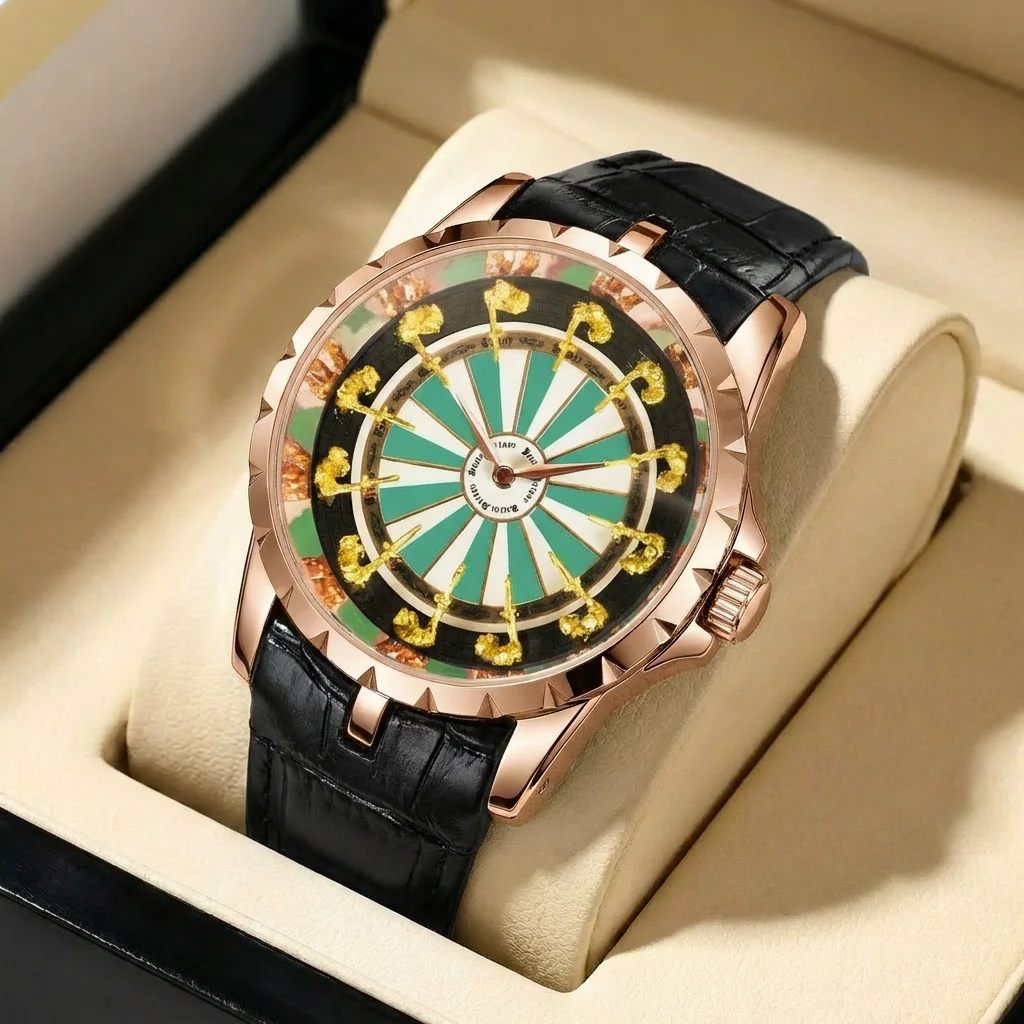 Men's Retro Style Automatic Quartz Watch