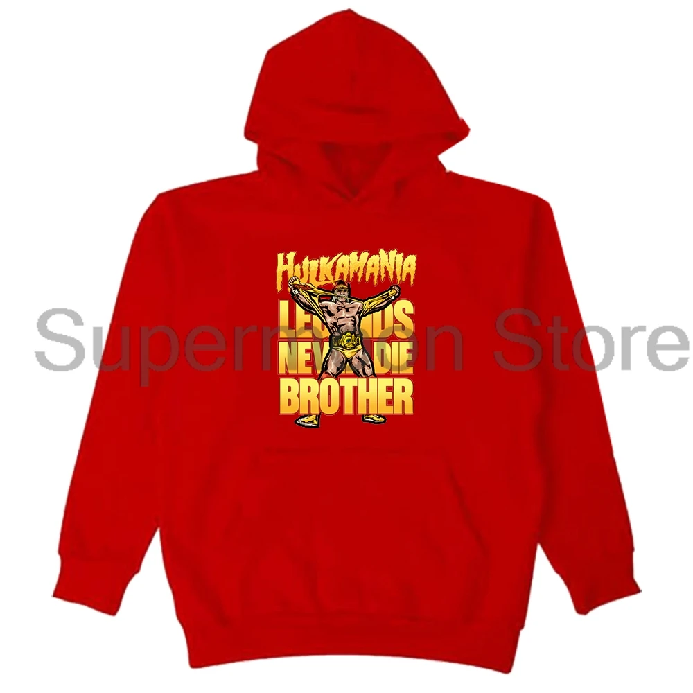 

Халк Хоган Халкамена Легенды Never Die Brother Толстовка с длинными рукавами Уличная одежда для женщин и мужчин Толстовки с капюшоном