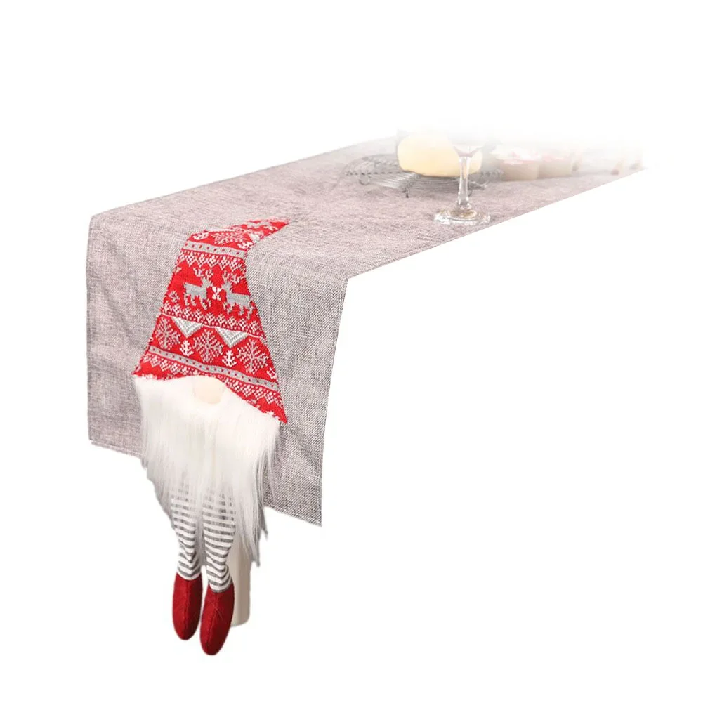 Achieve a Luxurious Dining Experience with our Red Christmas Table Runner Perfect for Any Occasion (115 characters)