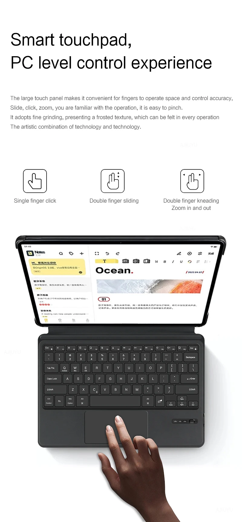 Bluetooth Keyboard Case Russian French Hebrew Spanish Korean Portuguese For HUAWEI MateBook E 2022 12.6" DRC-W58 W56 W76 Tablet