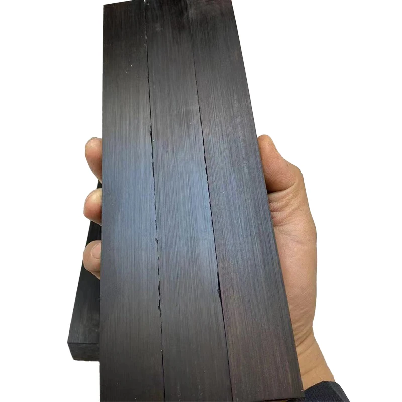 Purple Sandalwood Ebony Sunken Wood DIY Ebony Hand-Carved Materials Crafts Production