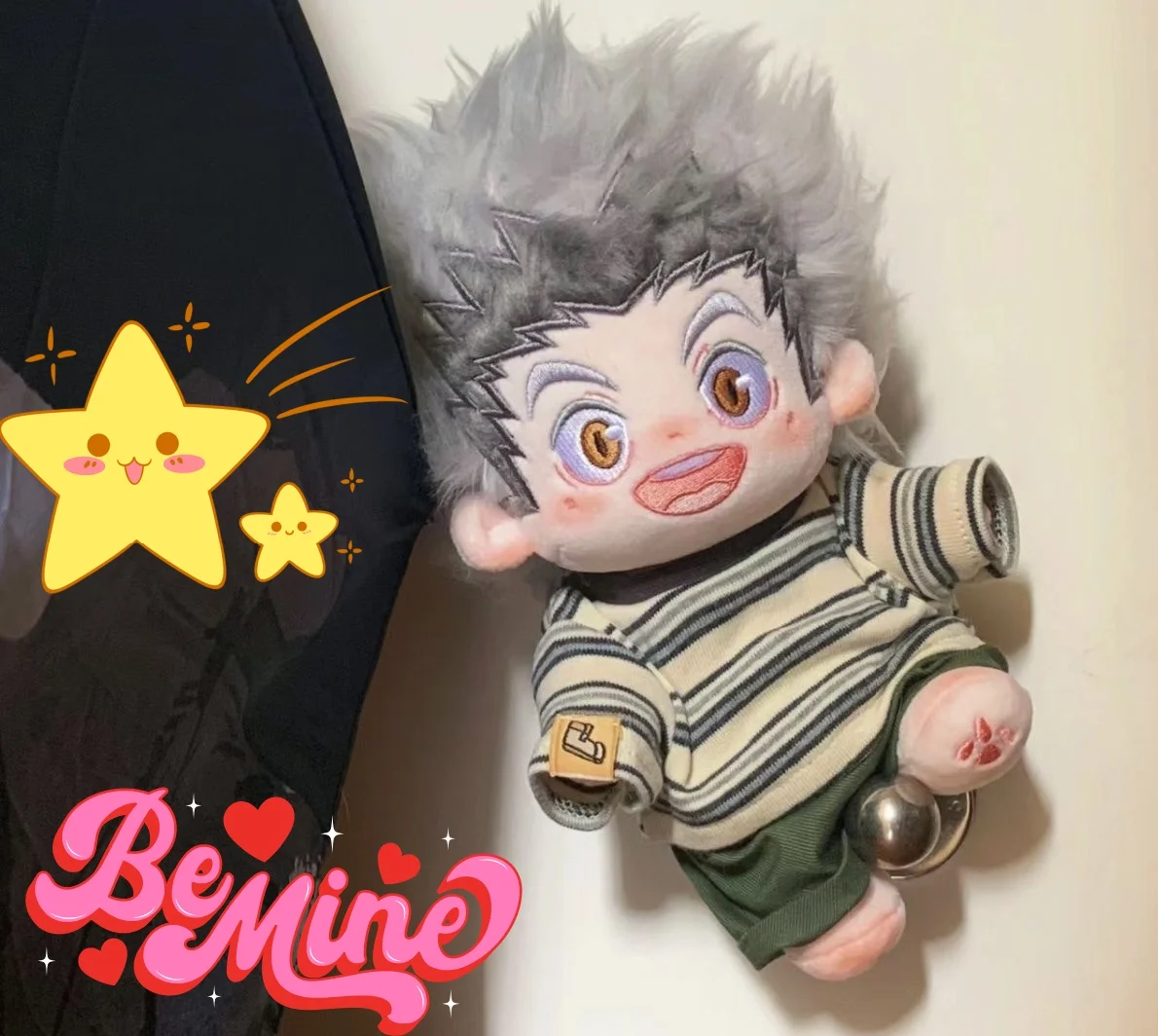 

Хайкю!! Аниме Kotaro Bokuto Dress-up Dolls Kawayi Косплей Хлопковая плюшевая кукла Body Plushie Toys 20 см Рисунок XMS Подарок