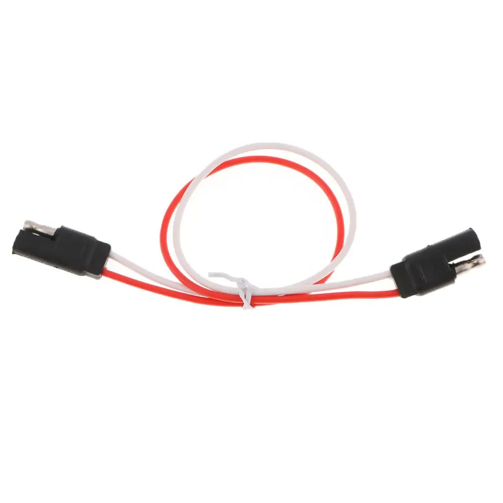 SAE Power Automotive Extension Cable - SAE to SAE Extension Cable Quick Disconnect Wire Harness SAE Connector 10AWG 1.2Ft/38CM