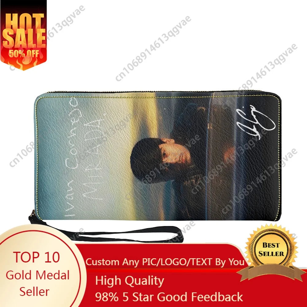 

Ivan Cornejos Custom Purse Mens Womens Teenagers Zipper Long Wallets Double Print Portable Wallet Gift Bag