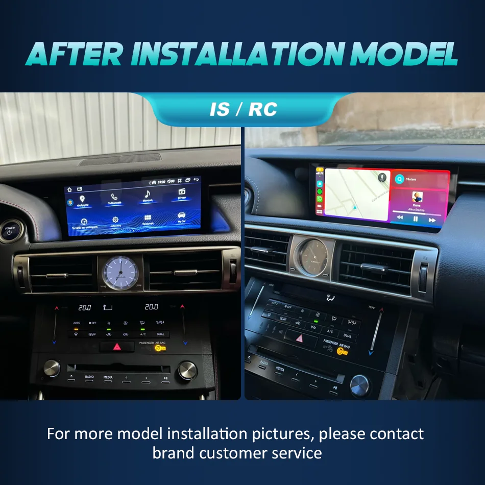 Android 14 Car Radio For Lexus IS RC 250 200 300 350 200t 300h