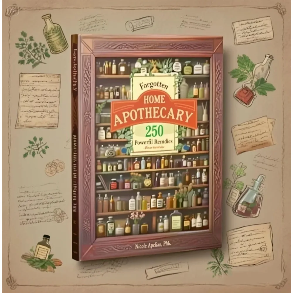 Original Forgotten Home Apothecary Book 250 Powerful Remedies At Your Fingertip Natural Remedies Doctor Book