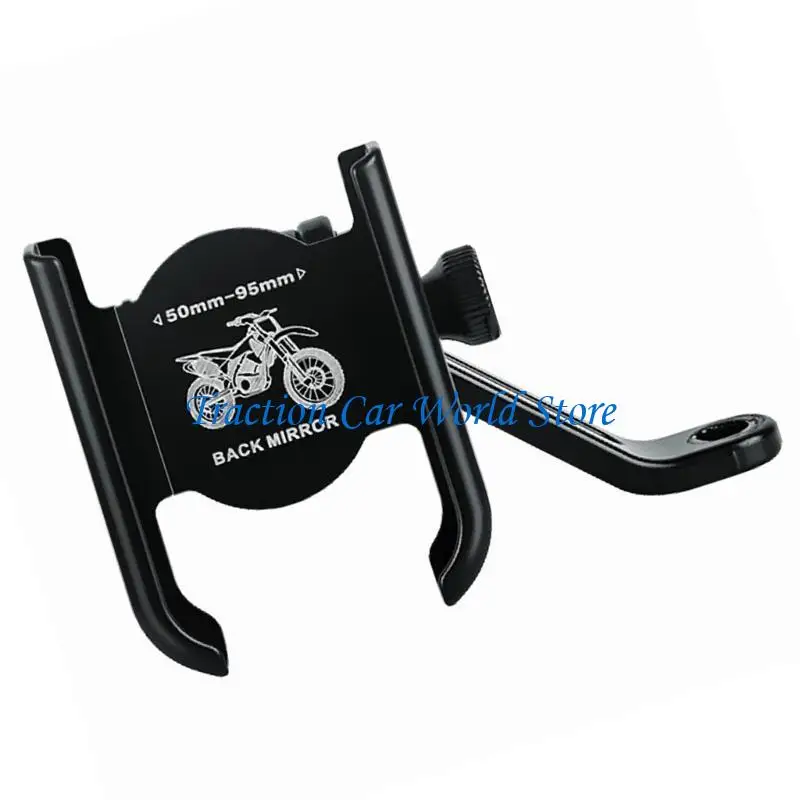 

L9BC Motorbike Phone Mount Rack with Shockproof Design for Stable Navigation and Call