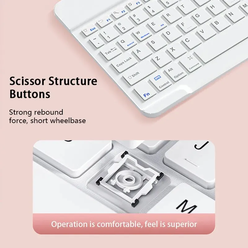 Bluetooth Wireless Keyboard Mouse For ipad Phone Tablet Portable Bluetooth Keyboard and Mouse For Samsung Xiaomi Huawei Android