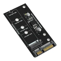 M.2 SATA Adapter M2 To SATA Adapter M.2 To SATA Adapter M.2 NGFF Converter 2.5Inch SATA3 Card B Key For 2230-2280 M2 SSD-N33R 5
