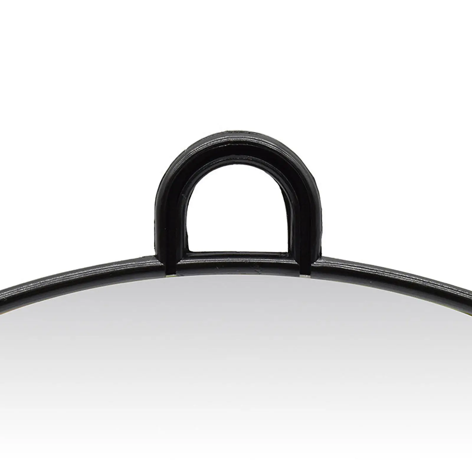 Handheld Mirror Round with Hole Lightweight Barber Mirror Salon Equipment for Hairstylist Grooming Barbershop Hairdresser Vanity