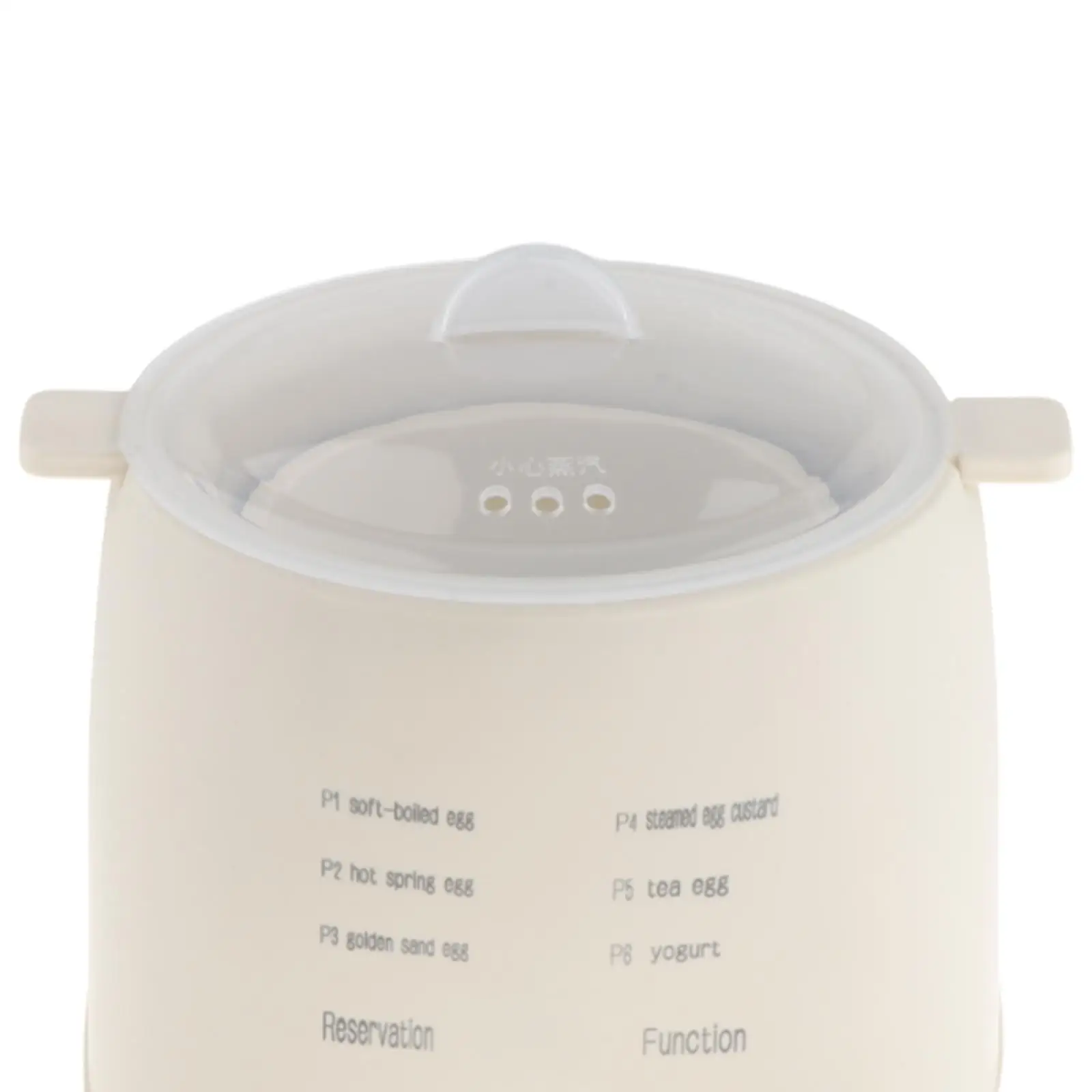 Panela elétrica para ovos, aparelho de cozinha portátil, suprimentos de cozinha inteligente para casa, hotel, ovo cozido no vapor, dormitório, café da manhã