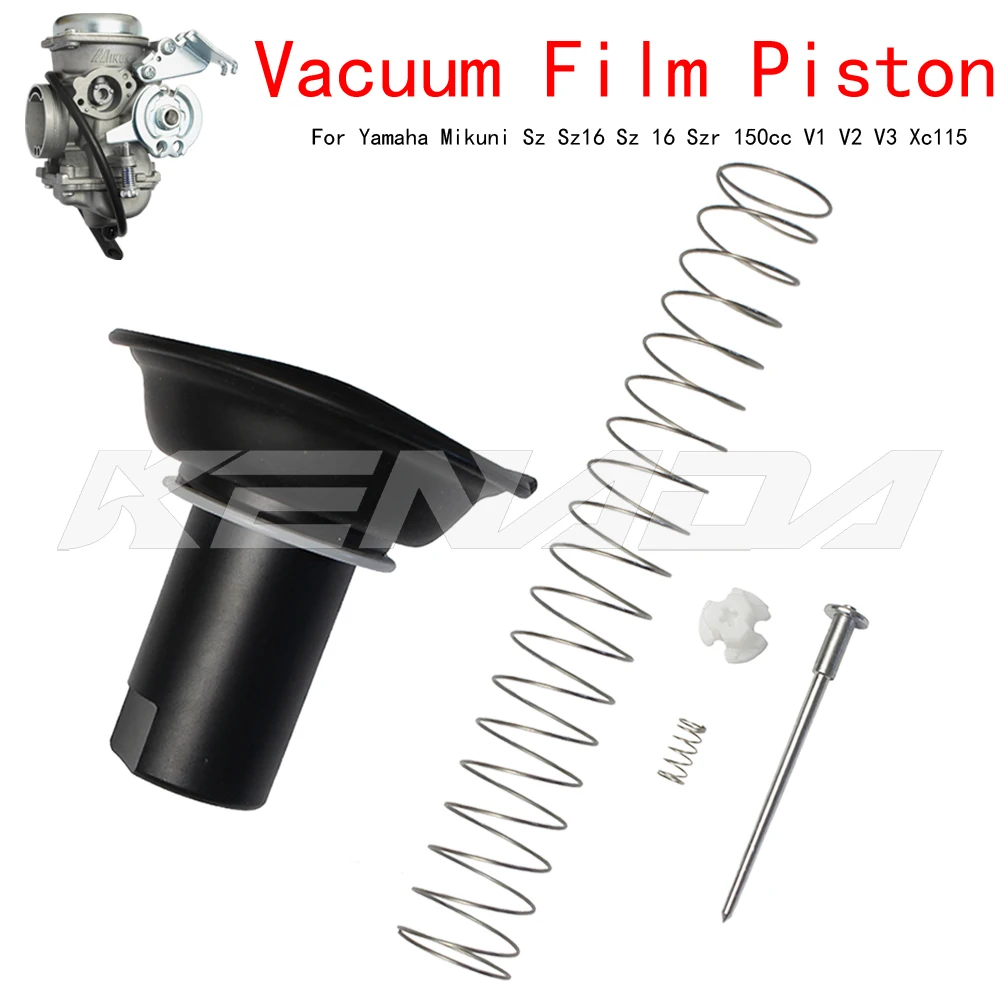 Carburetor Plunger Film Vacuum Needle For Yamaha Mikuni Sz Sz16 Sz 16 Szr 150cc V1 V2 V3 Xc115