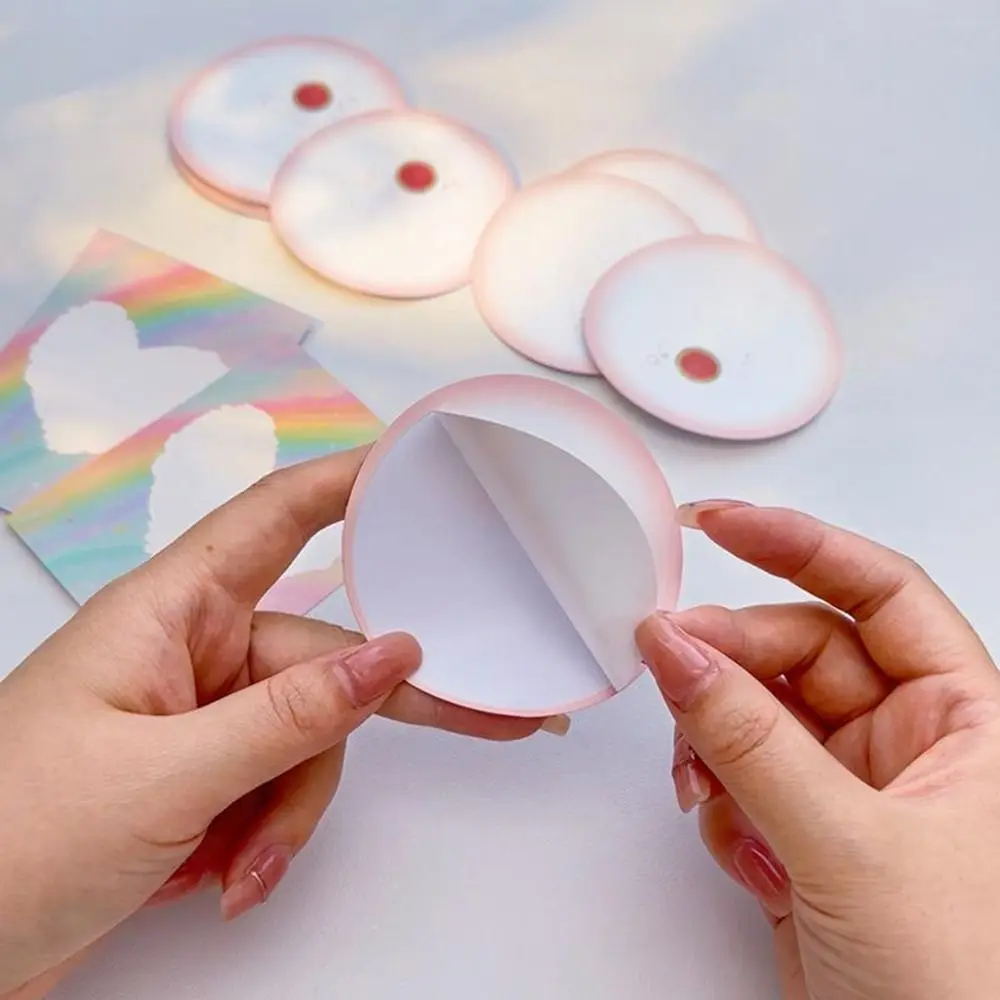 

5Pcs Creative Cartoon Temperature Change Stickers Waterproof Self-adhesive Confession Stickers Cup Sticker Surprise Gift