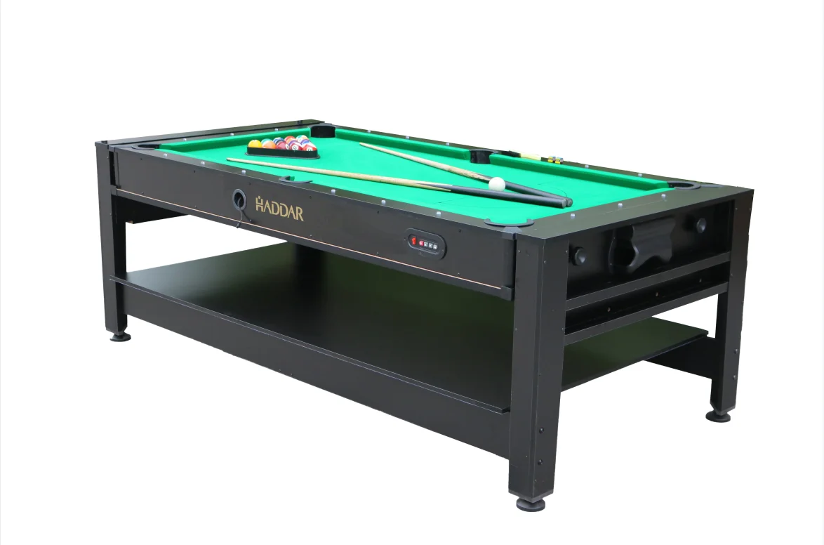 Factory Custom 5in1 Multiple Styles Arcade Collection Billiards Table Tennis Hockey Basketball and Foosball Combination Kit