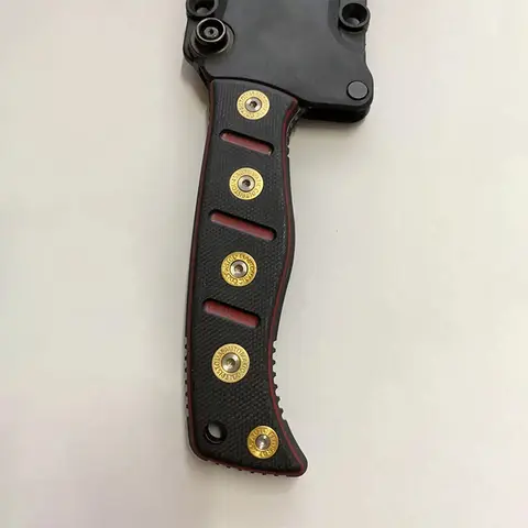 With Screw Kits Custom Knife G10 Handle Scales For Benchmade Fixed Adamas 375 Knives Grip Replace Accessories Parts