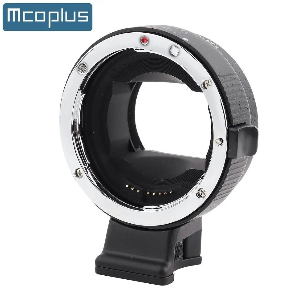 Mcoplus EF-NEX II Auto Focus Lens Adapter Ring for Canon EF EF-S Lens to Sony E Mount NEX 3/ 3N/ 5N/5R /7 /A7 A7R A9 A7III A7RIV