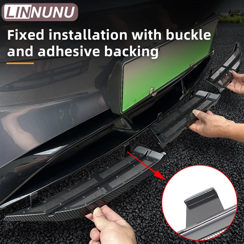 LINNUNU-Filet de couverture intérieure pour joint BYD, DMI EV Haibao, accessoires de voiture, insert de calandre avant, anti-insectes, poussière, ordures