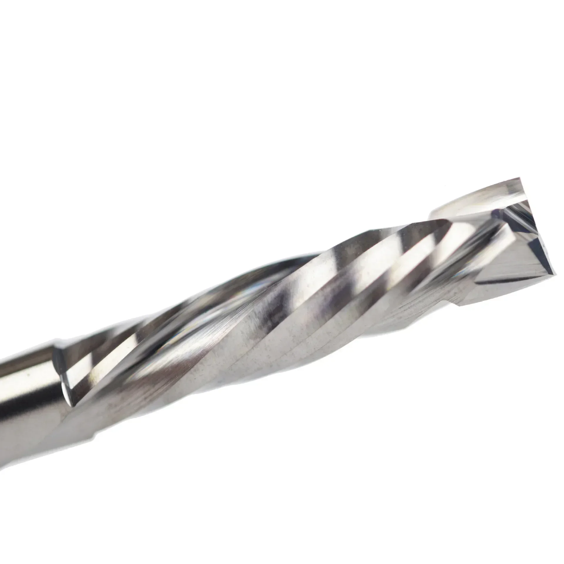 1Pc UP And DOWN Cut Spiral Carbide Mill Cutters - 3.175/4/5/6/8/10mm Two Flutes for Compression Wood PVC End Mill Cutter Bits