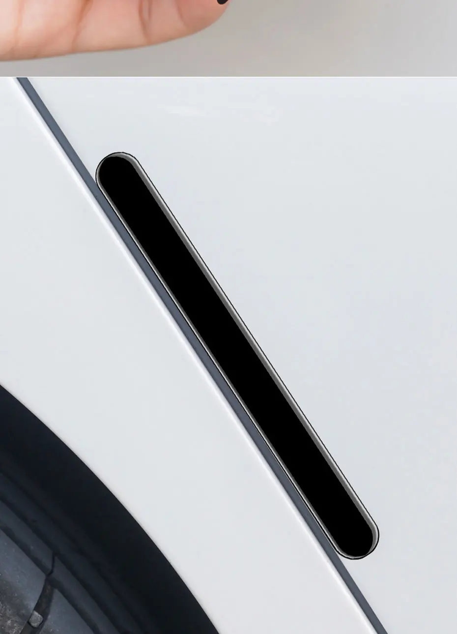SEAMETAL Auto Türgriff Schüssel Schutz Aufkleber Anti-scratch Auto Türgriff Anti-kollision Vinyl Auto Schüssel Schutz Streifen – Detail 7