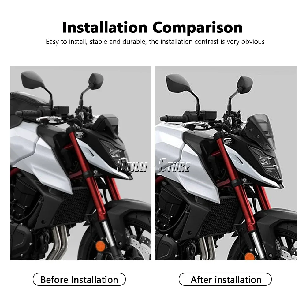 For Honda CB750 CB 750 Hornet 2023 2024 Touring Windshield Windscreen Kit Wind Deflector Visor Motorcycle Accessories