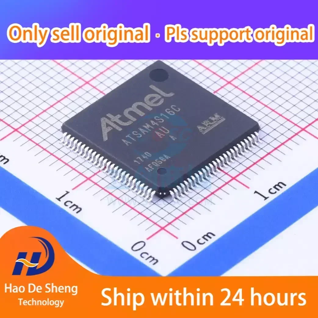 1PCS/LOT ATSAM4S16CA-AU ATSAM4S16CA  LQFP-100 New Original In Stock